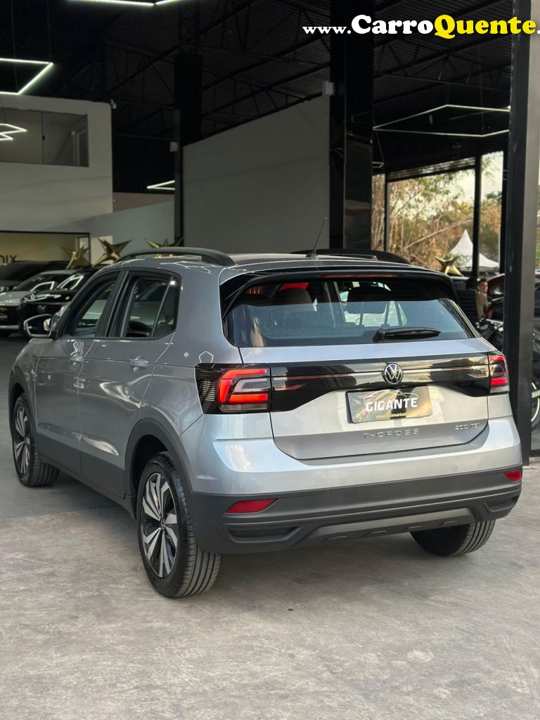 VOLKSWAGEN   T-CROSS 200 TSI 1.0  FLEX 12V 5P AUT.   PRATA 2024 1.0 FLEX - Loja