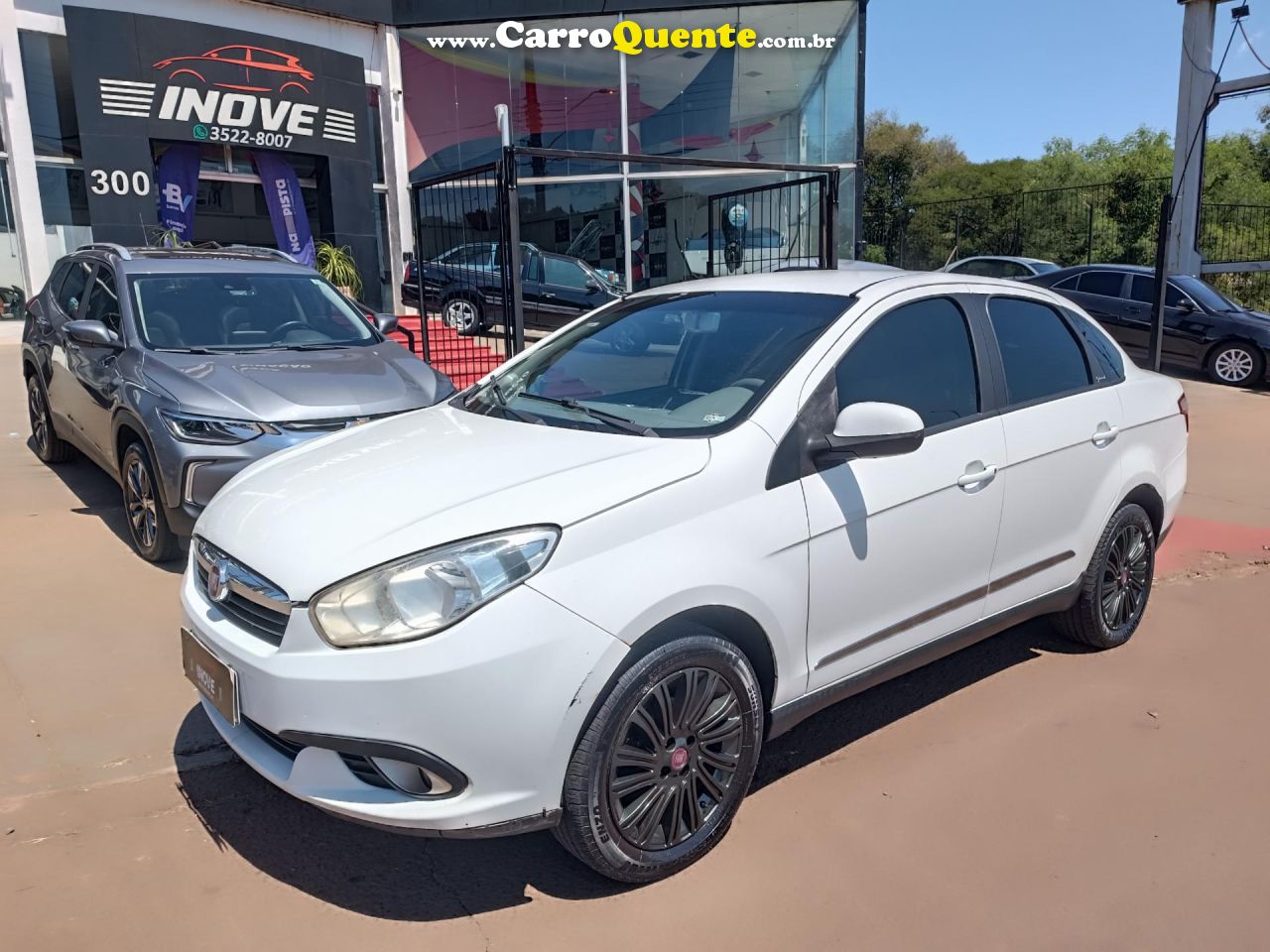 FIAT   GRAND SIENA ESSENCE 1.6 FLEX 16V   BRANCO 2016 1.6 FLEX - Loja