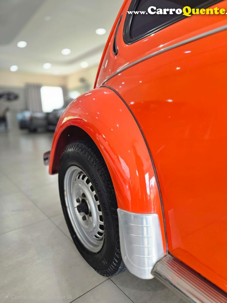VOLKSWAGEN   FUSCA   LARANJA 1974 1600 GASOLINA - Loja
