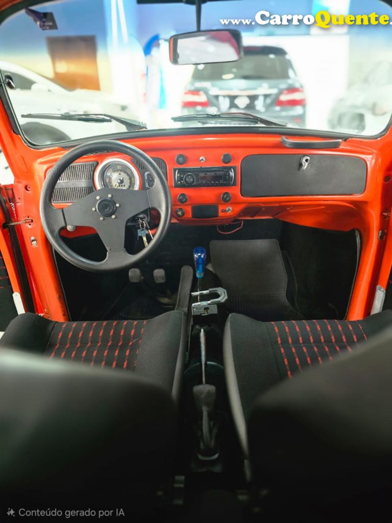 VOLKSWAGEN   FUSCA   LARANJA 1974 1600 GASOLINA - Loja