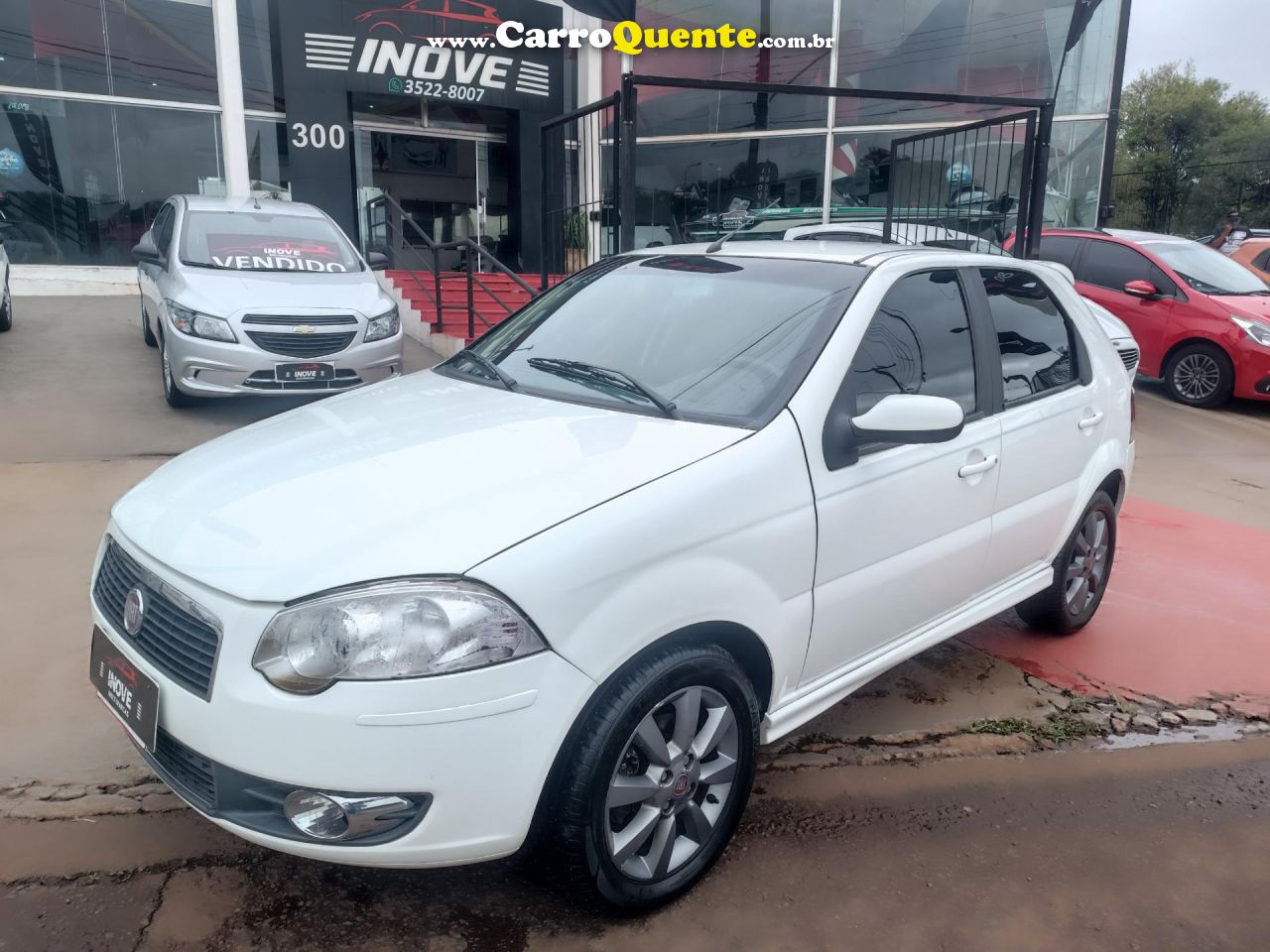 FIAT   PALIO ESSENCE 1.6 FLEX 16V 5P   BRANCO 2011 1.6 FLEX - Loja