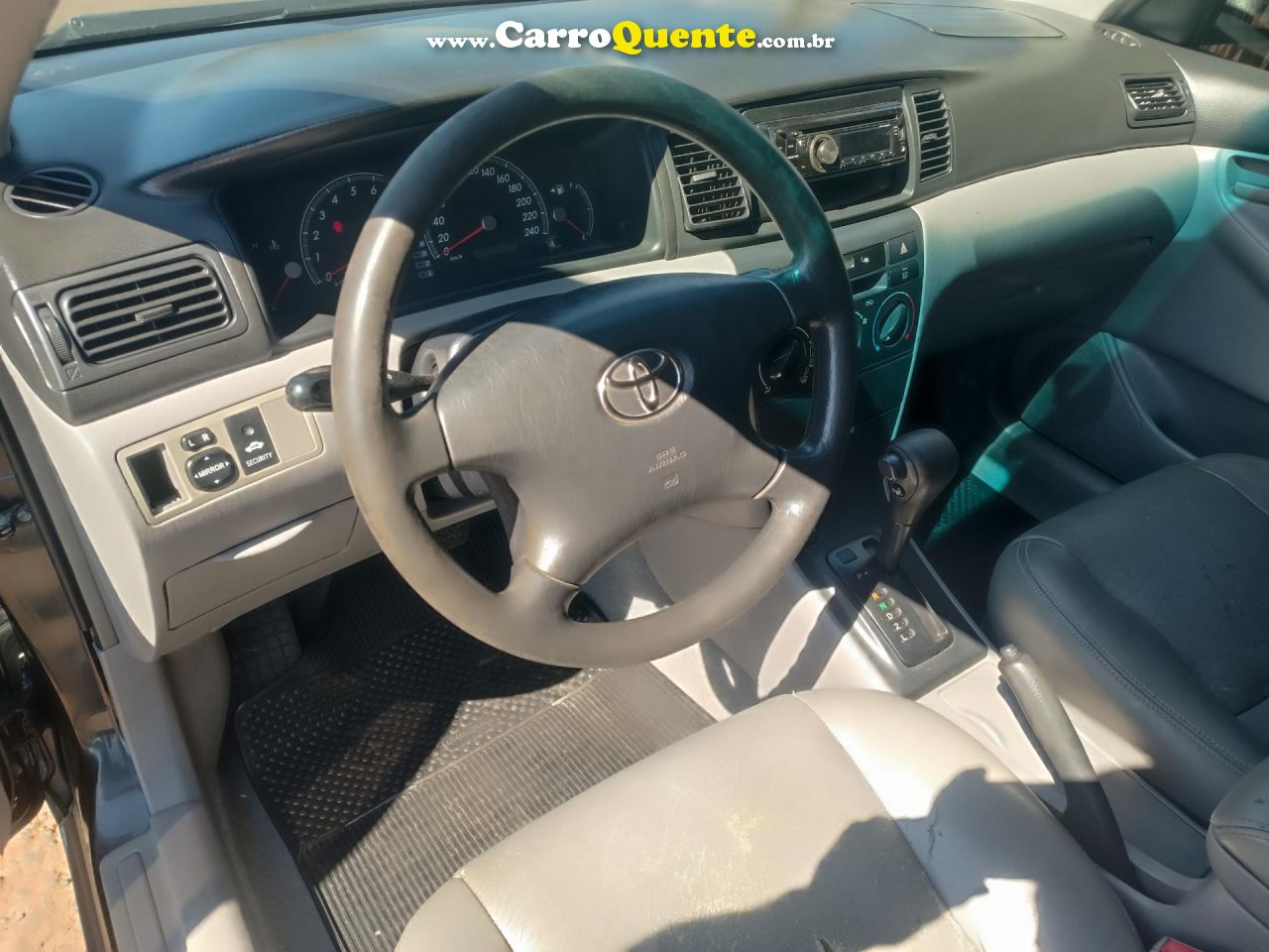 TOYOTA   COROLLA FIELDER SW 1.81.8 XEI FLEX AUT.   PRETO 2008 1.8 FLEX - Loja