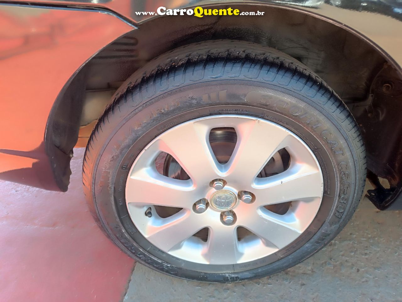 TOYOTA   COROLLA FIELDER SW 1.81.8 XEI FLEX AUT.   PRETO 2008 1.8 FLEX - Loja