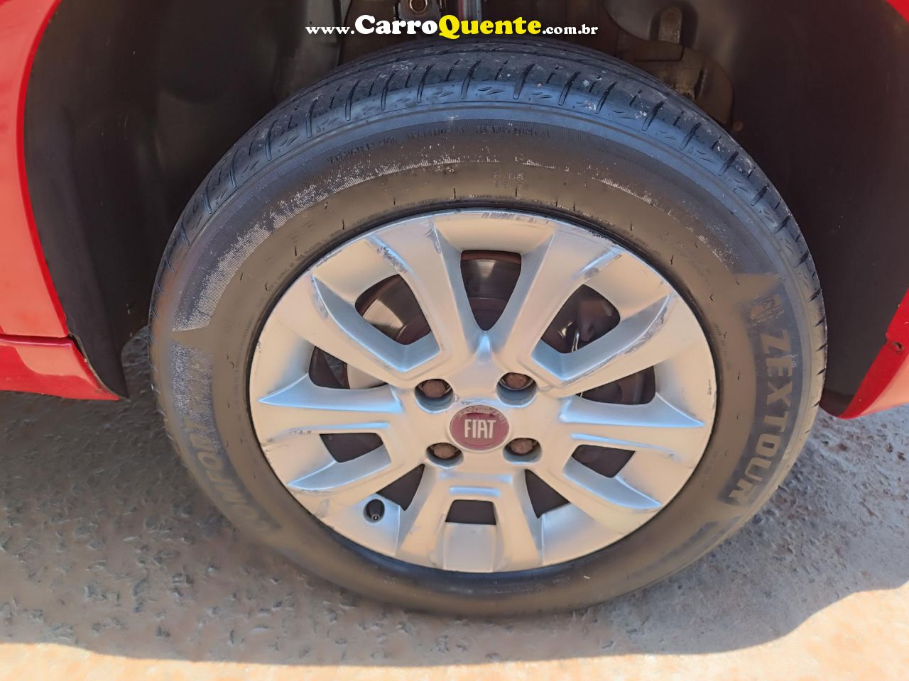 FIAT   UNO EVOLUTION 1.4 FIRE FLEX 8V 5P   VERMELHO 2015 1.4 FLEX - Loja