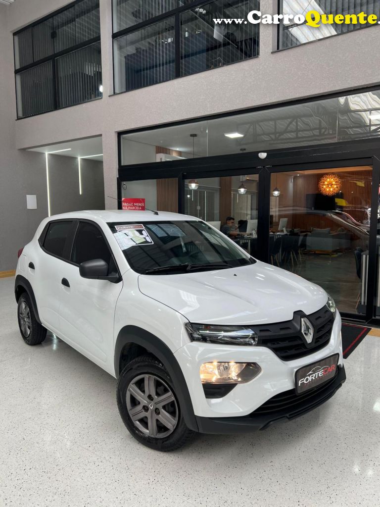 RENAULT   KWID ZEN 1.0 FLEX 12V 5P MEC.   BRANCO 2024 1.0 FLEX - Loja