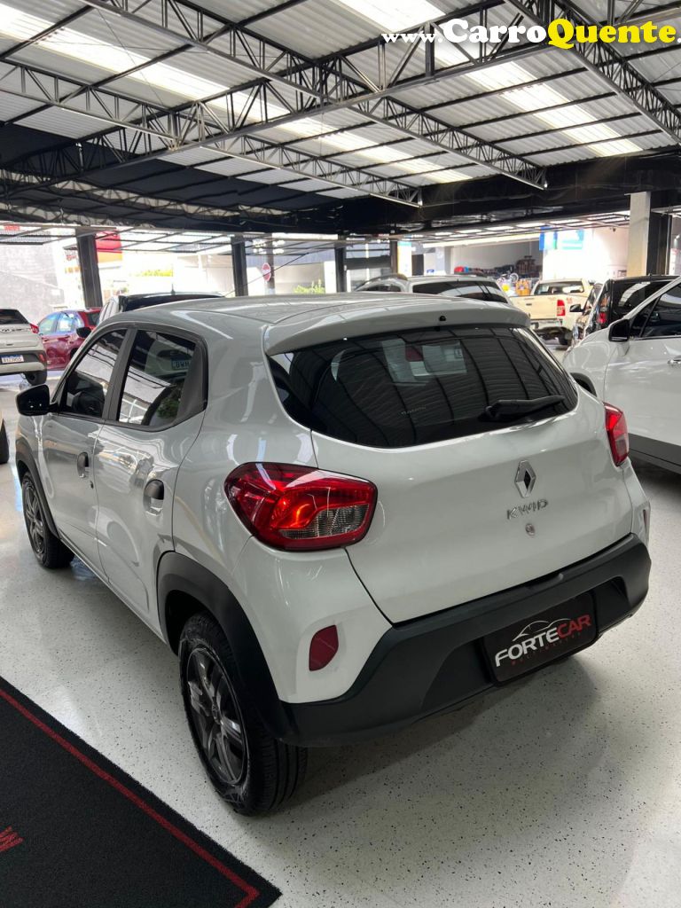 RENAULT   KWID ZEN 1.0 FLEX 12V 5P MEC.   BRANCO 2024 1.0 FLEX - Loja