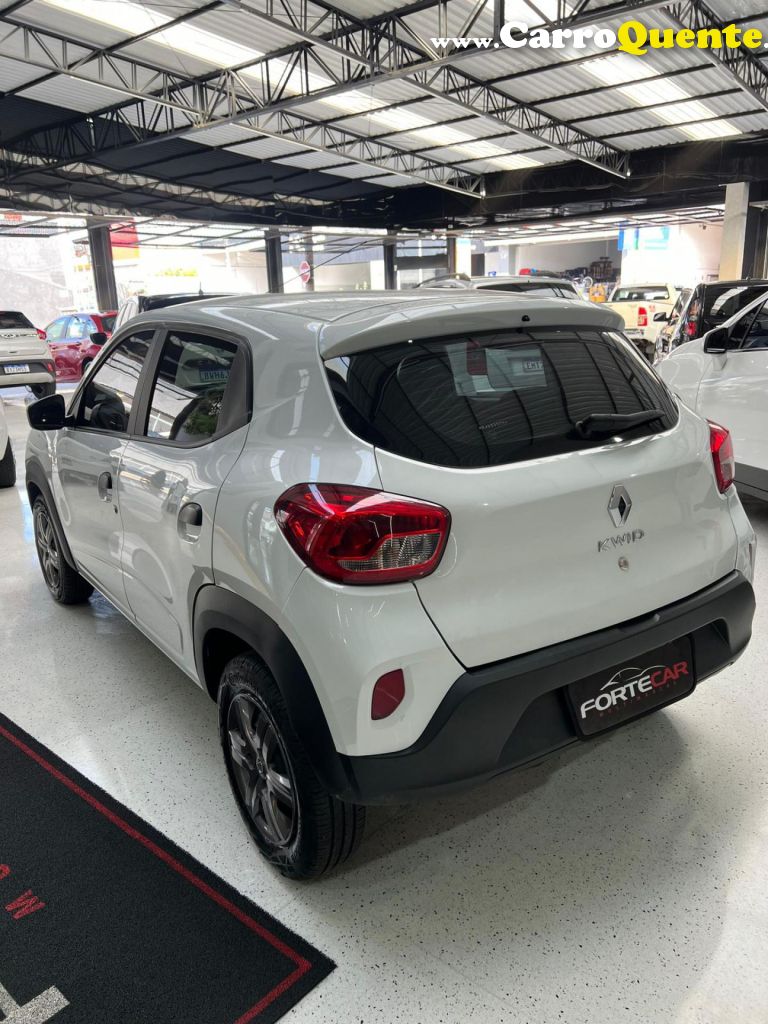 RENAULT   KWID ZEN 1.0 FLEX 12V 5P MEC.   BRANCO 2024 1.0 FLEX - Loja