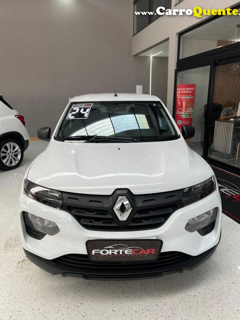 RENAULT   KWID ZEN 1.0 FLEX 12V 5P MEC.   BRANCO 2024 1.0 FLEX - Loja