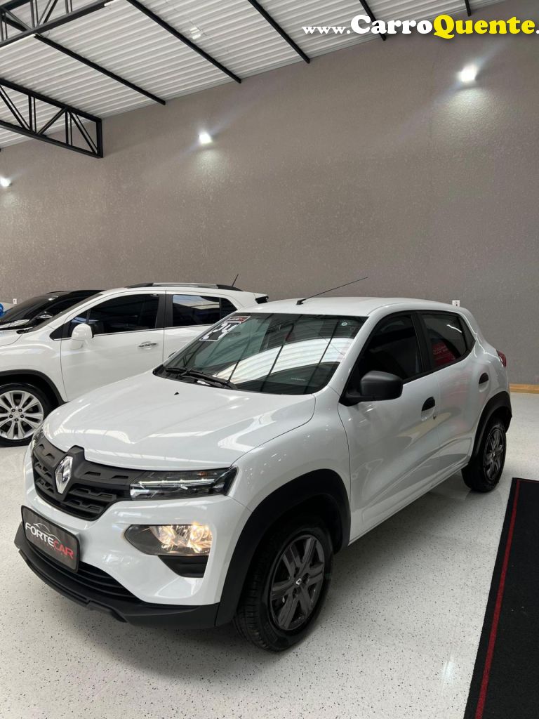 RENAULT   KWID ZEN 1.0 FLEX 12V 5P MEC.   BRANCO 2024 1.0 FLEX - Loja