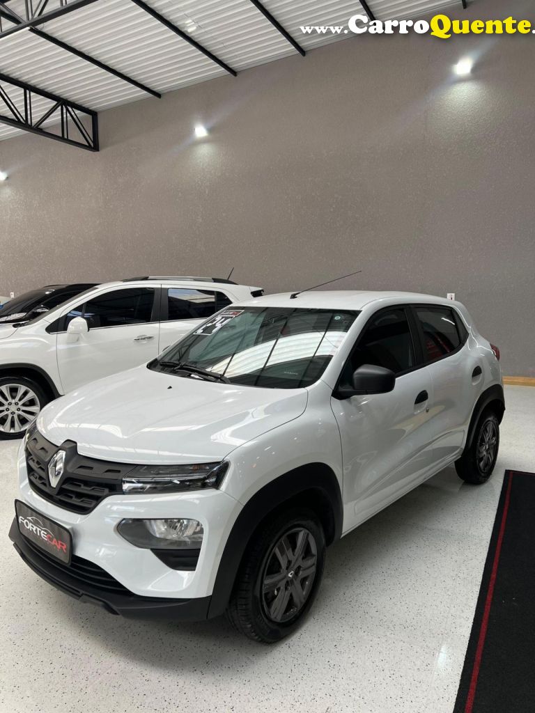 RENAULT   KWID ZEN 1.0 FLEX 12V 5P MEC.   BRANCO 2024 1.0 FLEX - Loja