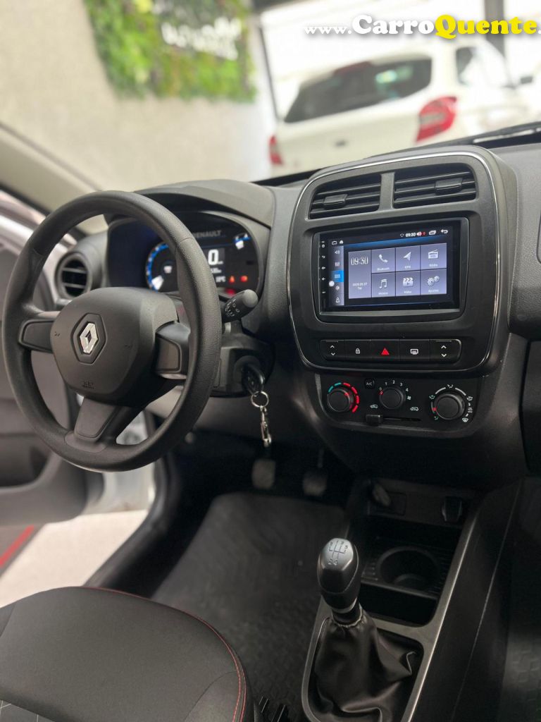 RENAULT   KWID ZEN 1.0 FLEX 12V 5P MEC.   BRANCO 2024 1.0 FLEX - Loja