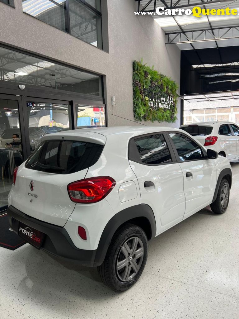 RENAULT   KWID ZEN 1.0 FLEX 12V 5P MEC.   BRANCO 2024 1.0 FLEX - Loja