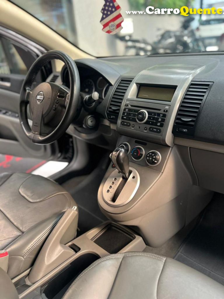 NISSAN   SENTRA S 2.0 2.0 FLEX FUEL 16V AUT.   PRETO 2008 2.0 FLEX - Loja