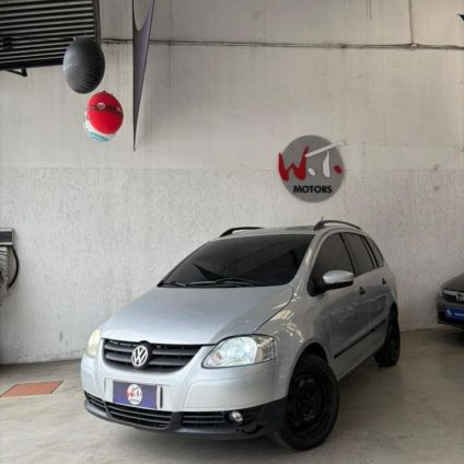 VOLKSWAGEN   SPACEFOX 1.6 1.6 TREND TOTAL FLEX 8V 5P   PRATA 2008 1.6 FLEX