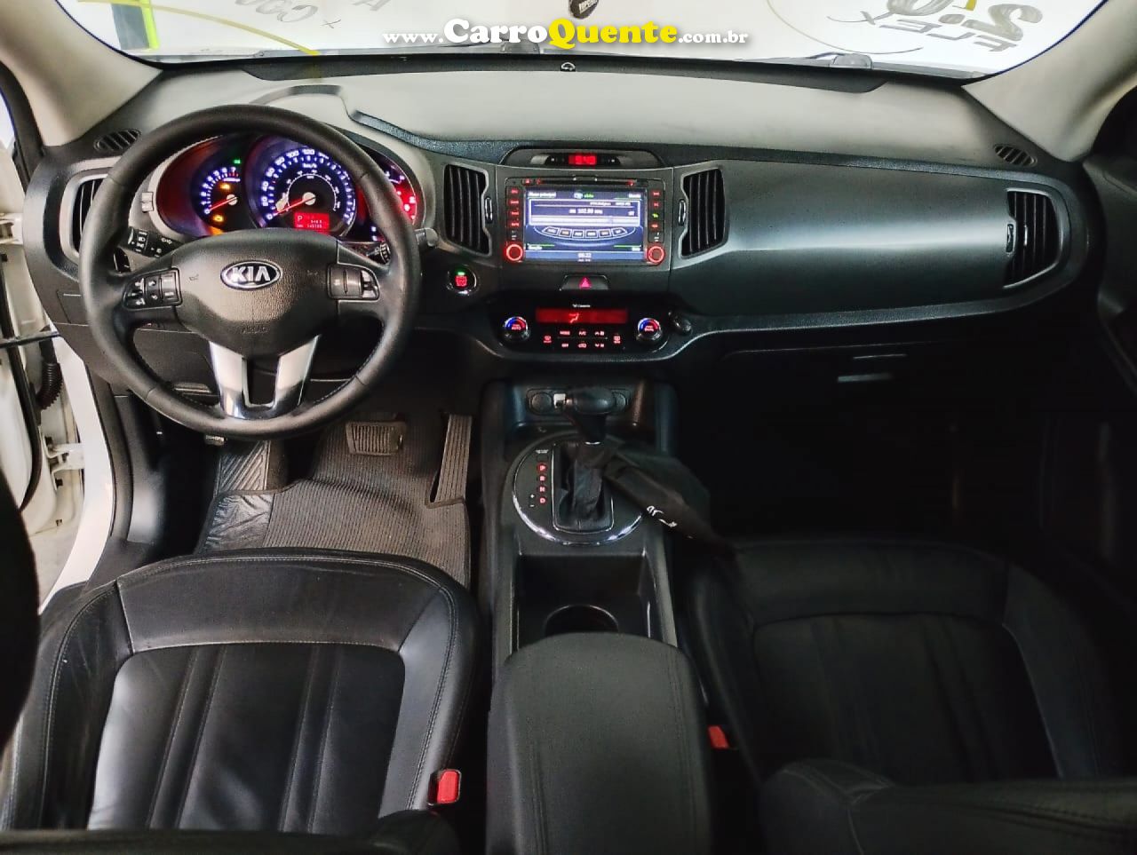 KIA   SPORTAGE EX 2.0 16V 2.0 16V FLEX AUT.   BRANCO 2014 2.0 FLEX - Loja