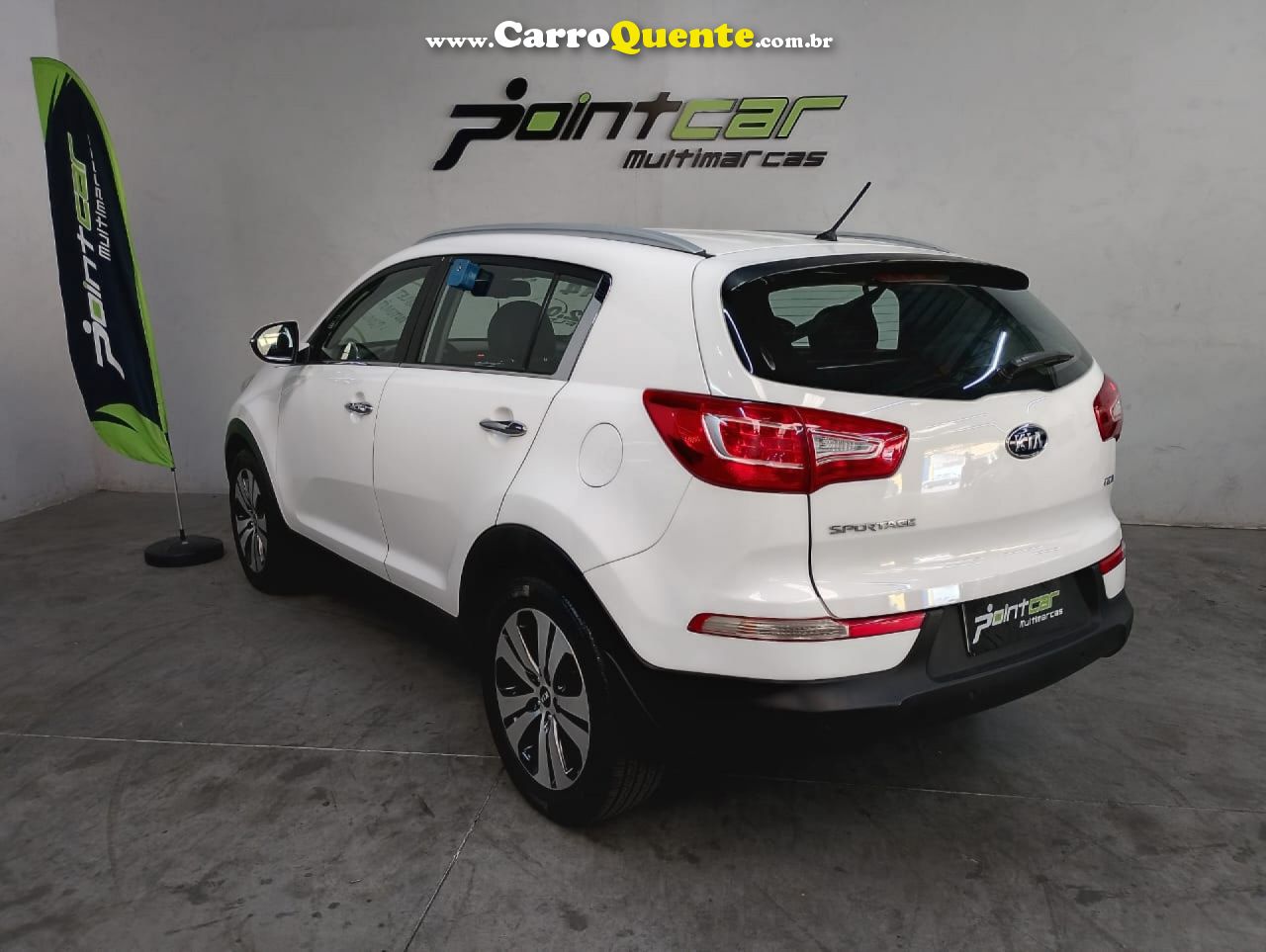 KIA   SPORTAGE EX 2.0 16V 2.0 16V FLEX AUT.   BRANCO 2014 2.0 FLEX - Loja