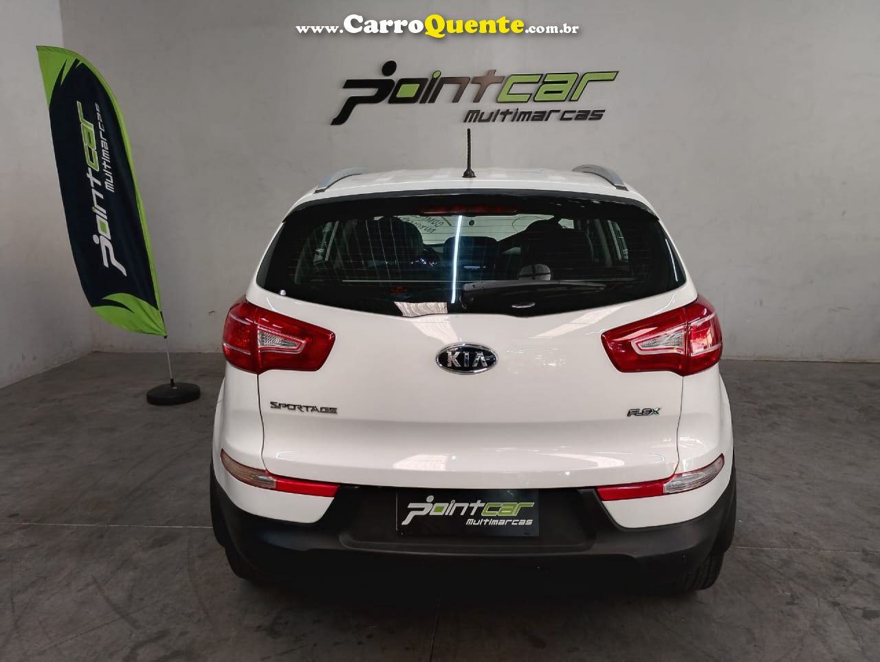 KIA   SPORTAGE EX 2.0 16V 2.0 16V FLEX AUT.   BRANCO 2014 2.0 FLEX - Loja