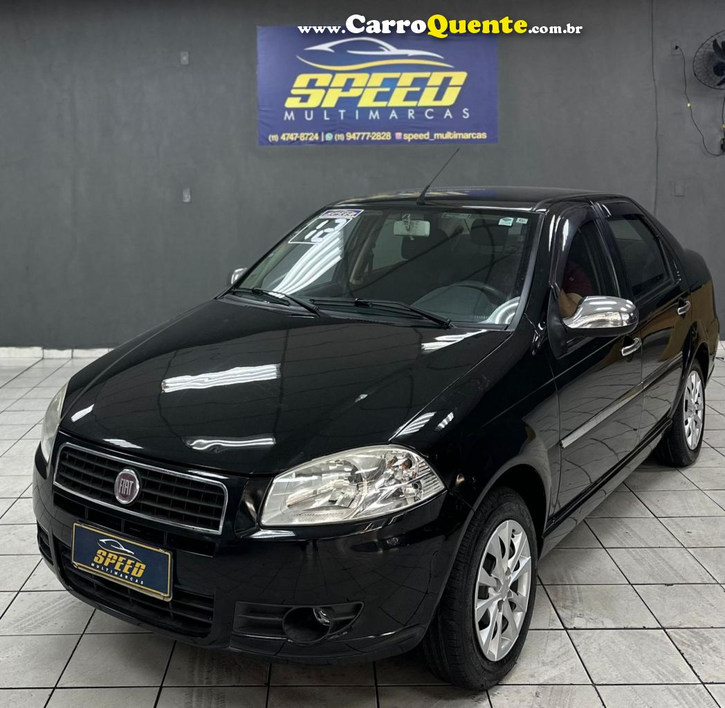 FIAT   SIENA EL 1.0 MPI FIRE FLEX 8V 4P   PRETO 2012 1.0 FLEX - Loja