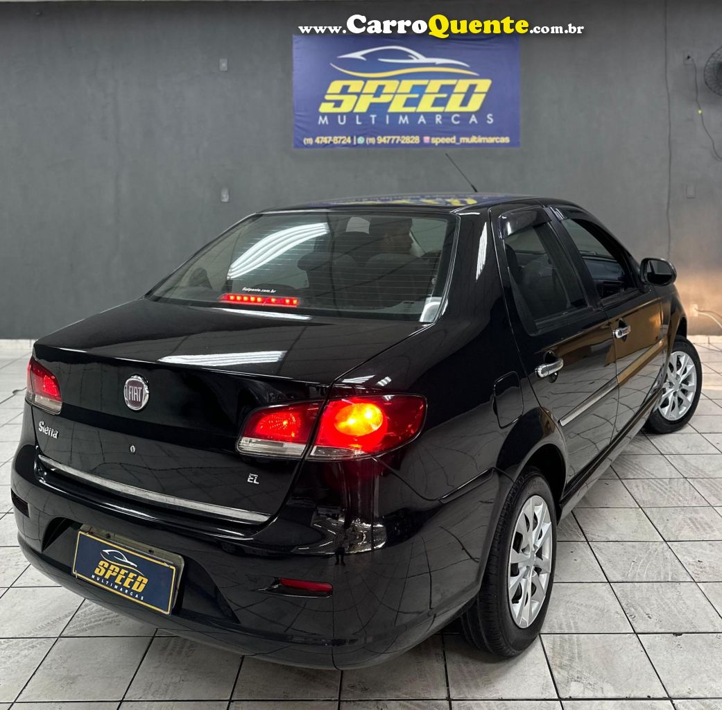 FIAT   SIENA EL 1.0 MPI FIRE FLEX 8V 4P   PRETO 2012 1.0 FLEX - Loja