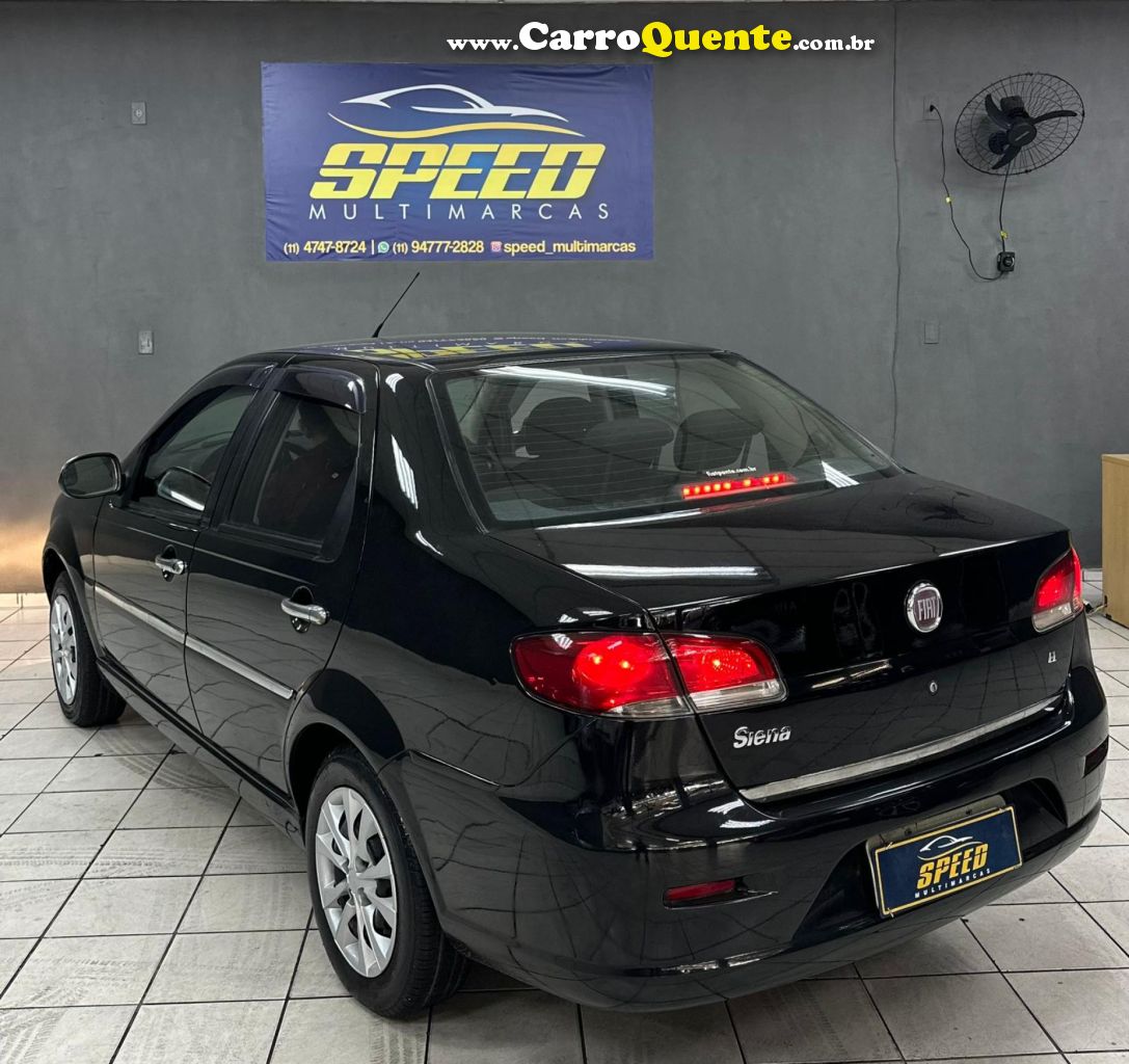 FIAT   SIENA EL 1.0 MPI FIRE FLEX 8V 4P   PRETO 2012 1.0 FLEX - Loja