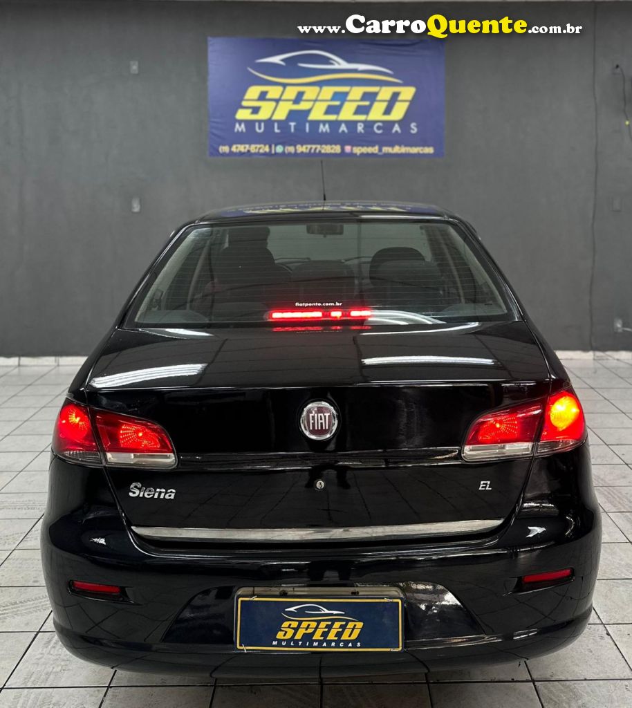 FIAT   SIENA EL 1.0 MPI FIRE FLEX 8V 4P   PRETO 2012 1.0 FLEX - Loja