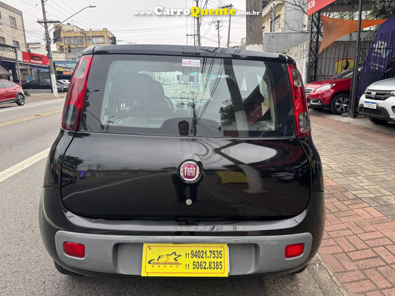 FIAT   UNO VIVACE CELEB. 1.0 EVO F.FLEX 8V 5P   PRETO 2016 1.0 FLEX - Loja