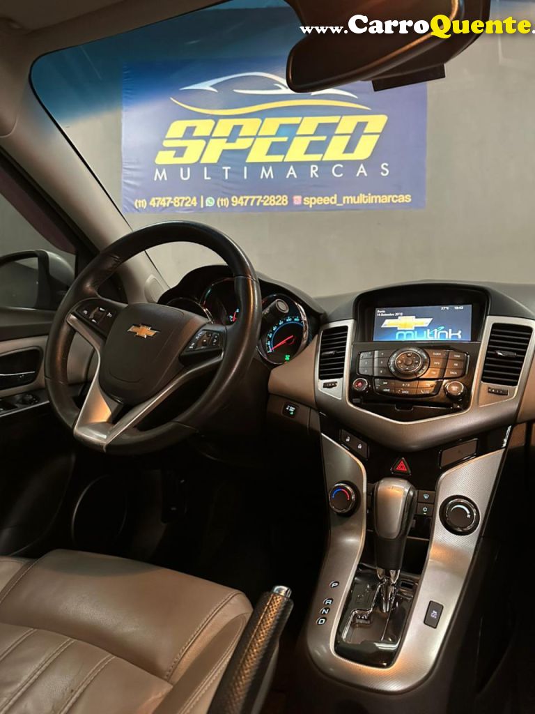 CHEVROLET   CRUZE LTZ 1.8 16V FLEXPOWER 4P AUT.   PRATA 2014 1.8 FLEX - Loja