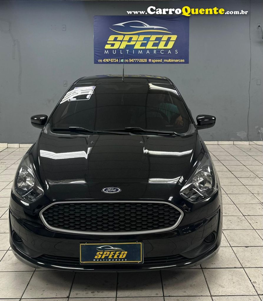FORD   KA 1.0 SESE PLUS TIVCT FLEX 5P   PRETO 2021 1.0 FLEX - Loja