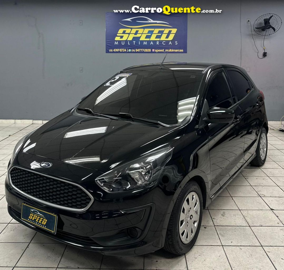 FORD   KA 1.0 SESE PLUS TIVCT FLEX 5P   PRETO 2021 1.0 FLEX - Loja