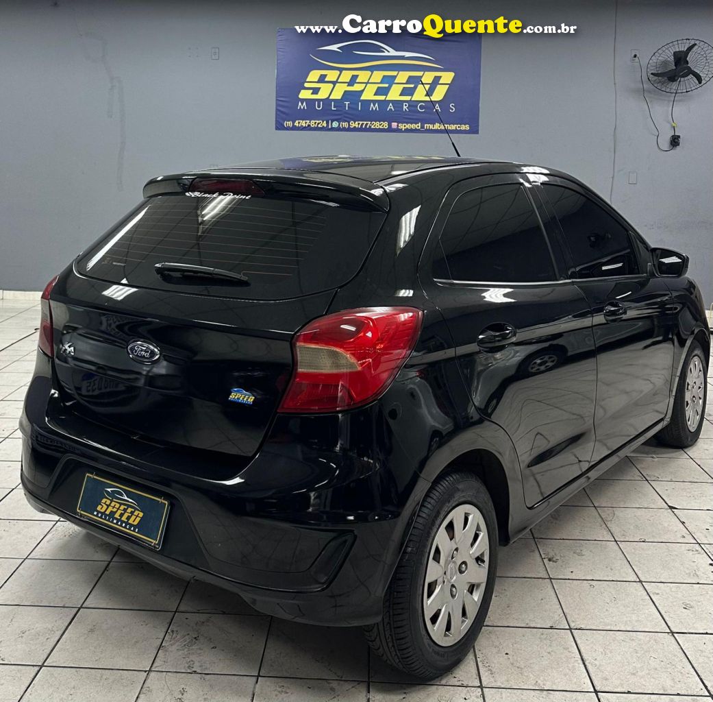 FORD   KA 1.0 SESE PLUS TIVCT FLEX 5P   PRETO 2021 1.0 FLEX - Loja