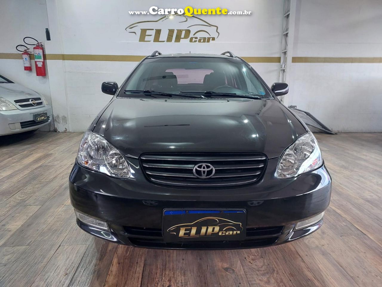 TOYOTA   COROLLA FIELDER SW 1.81.8 XEI FLEX AUT.   PRETO 2007 1.8 GASOLINA - Loja