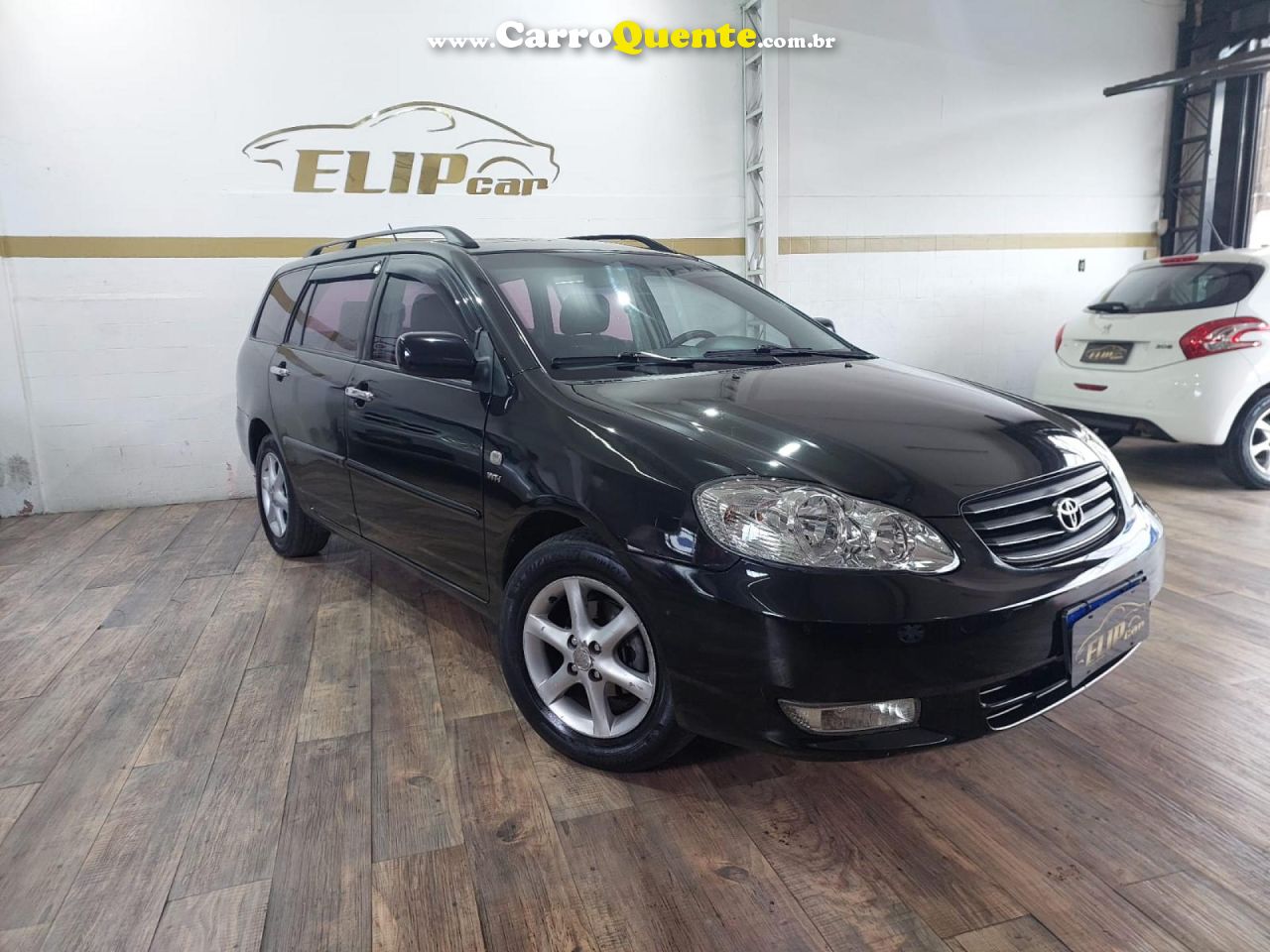 TOYOTA   COROLLA FIELDER SW 1.81.8 XEI FLEX AUT.   PRETO 2007 1.8 GASOLINA - Loja