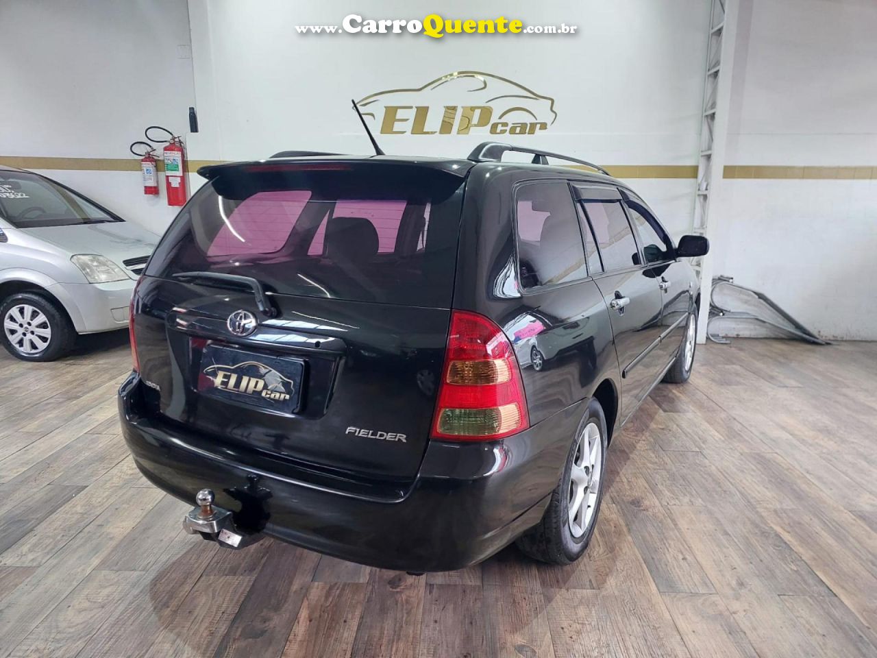 TOYOTA   COROLLA FIELDER SW 1.81.8 XEI FLEX AUT.   PRETO 2007 1.8 GASOLINA - Loja