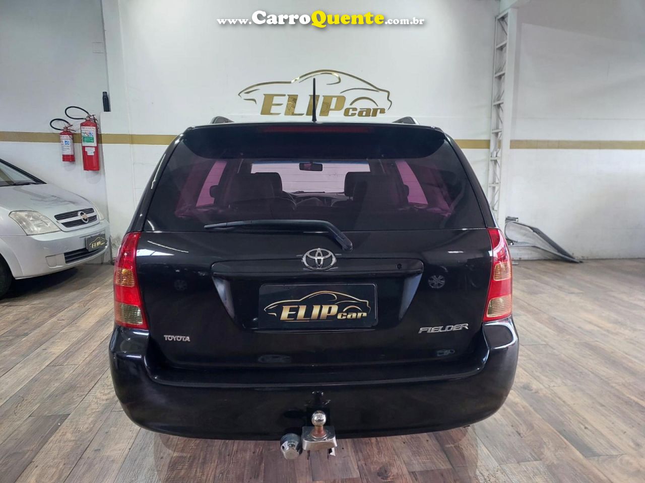 TOYOTA   COROLLA FIELDER SW 1.81.8 XEI FLEX AUT.   PRETO 2007 1.8 GASOLINA - Loja