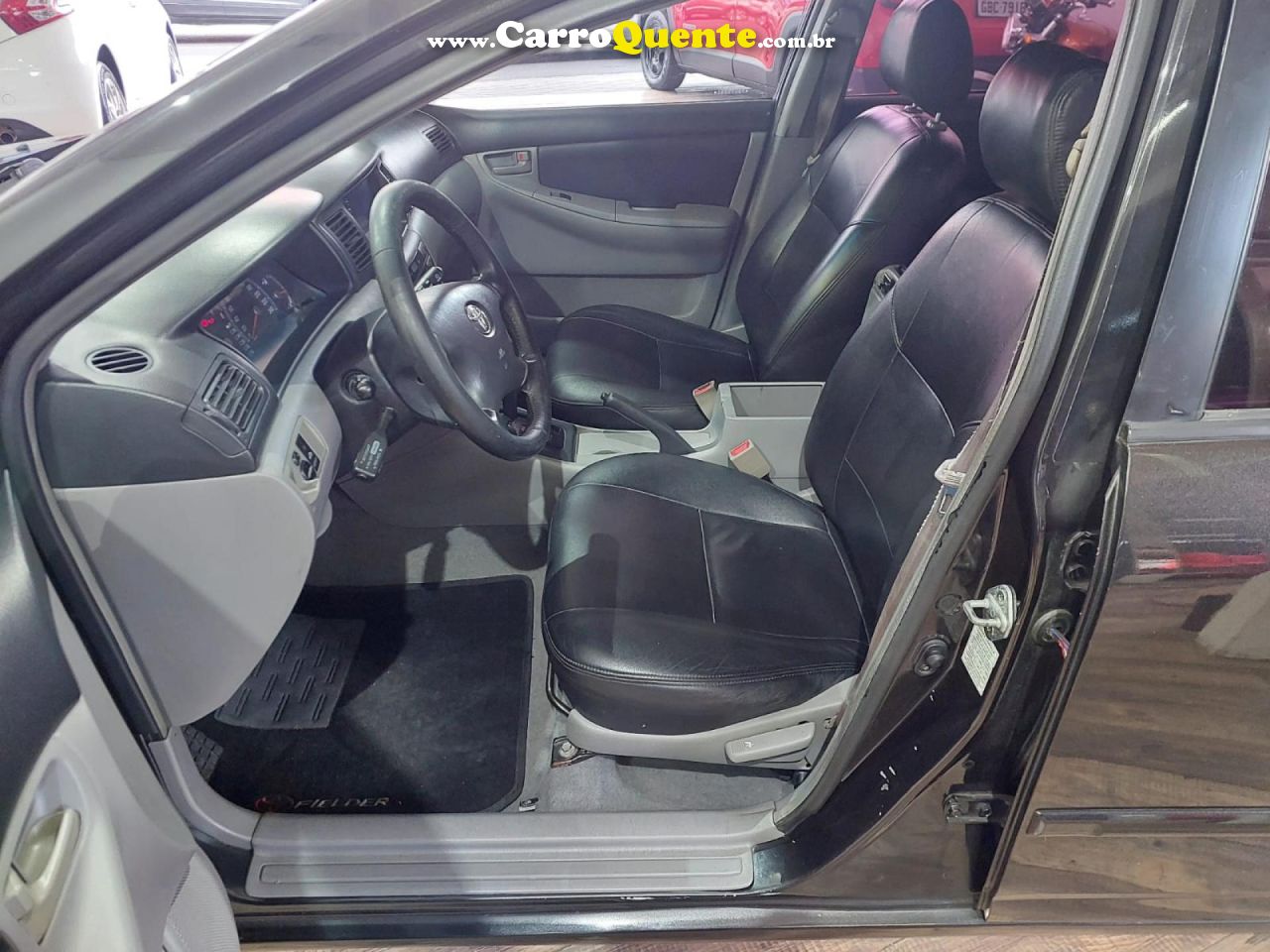 TOYOTA   COROLLA FIELDER SW 1.81.8 XEI FLEX AUT.   PRETO 2007 1.8 GASOLINA - Loja
