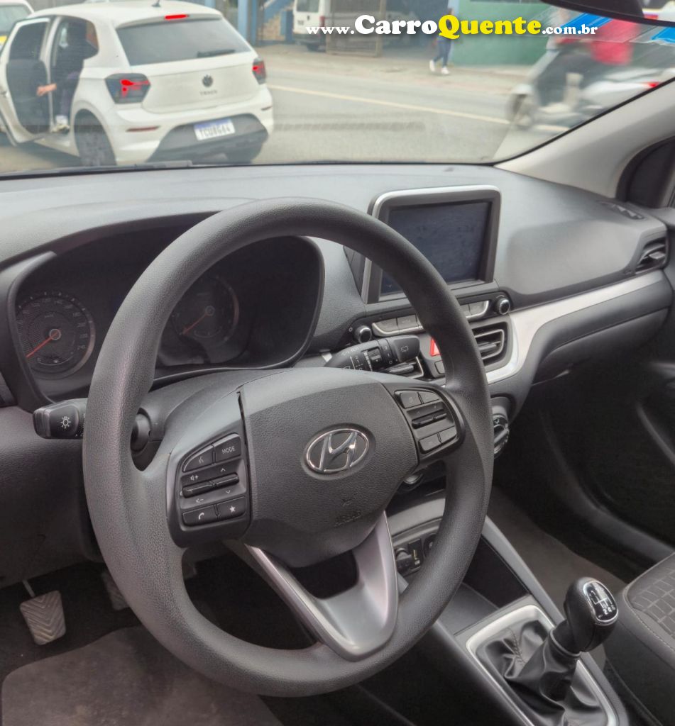 HYUNDAI   HB20 COMFORT 1.0 TB FLEX 12V MEC   PRATA 2024 1.0 FLEX - Loja
