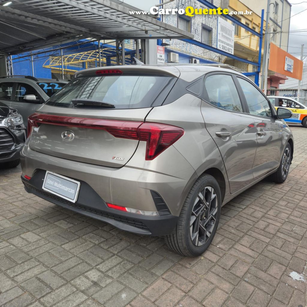 HYUNDAI   HB20 COMFORT 1.0 TB FLEX 12V MEC   PRATA 2024 1.0 FLEX - Loja