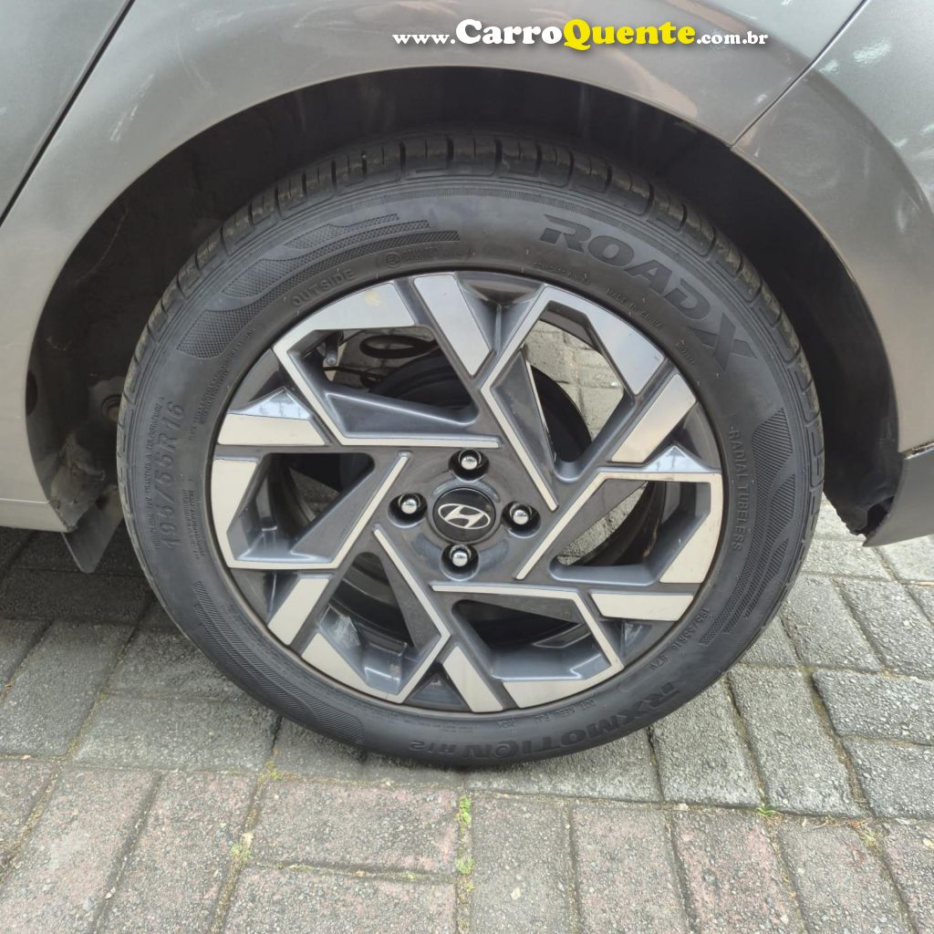 HYUNDAI   HB20 COMFORT 1.0 TB FLEX 12V MEC   PRATA 2024 1.0 FLEX - Loja