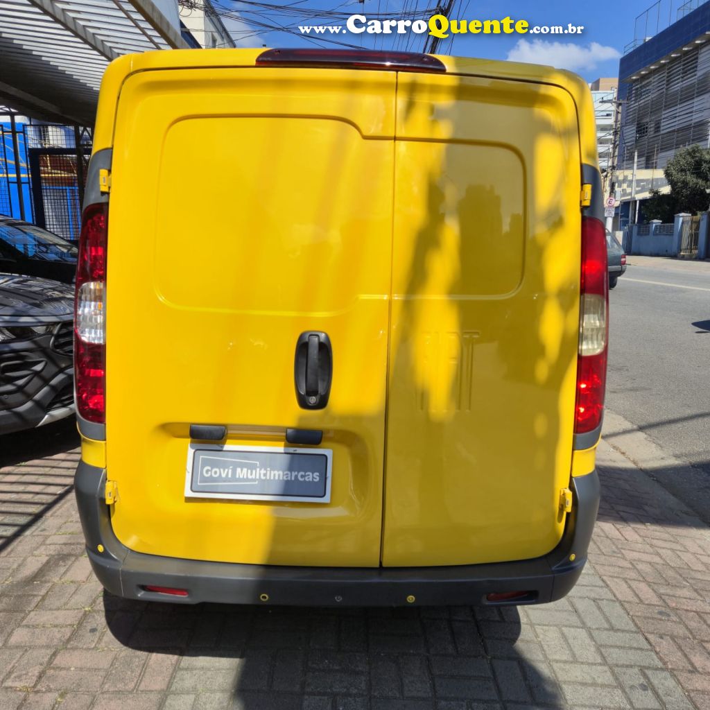 FIAT   FIORINO FURGÃO WORK. HARD 1.4 FLEX 8V 2P   AMARELO 2018 1.4 FLEX E GÁS NATURAL - Loja