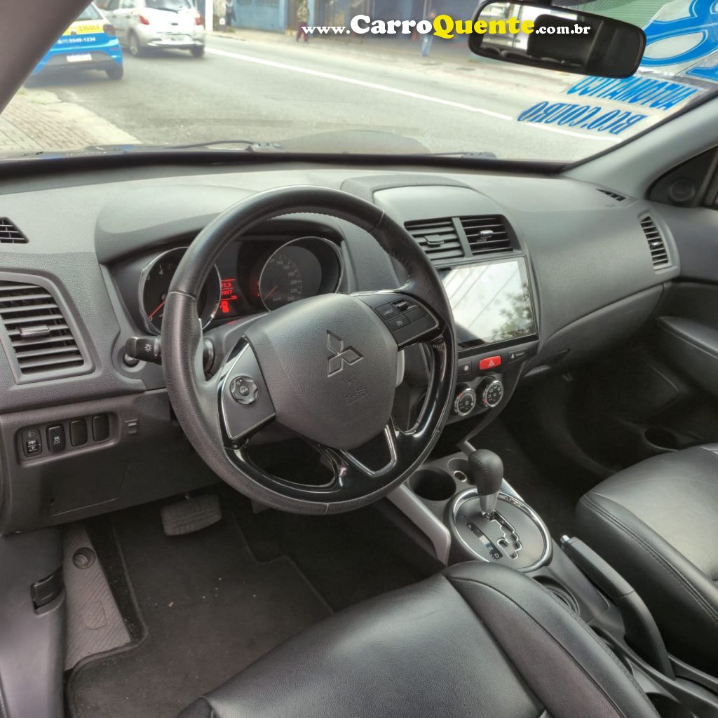 MITSUBISHI   ASX 2.0 16V 4X2 FLEX AUT.   CINZA 2018 2.0 FLEX - Loja