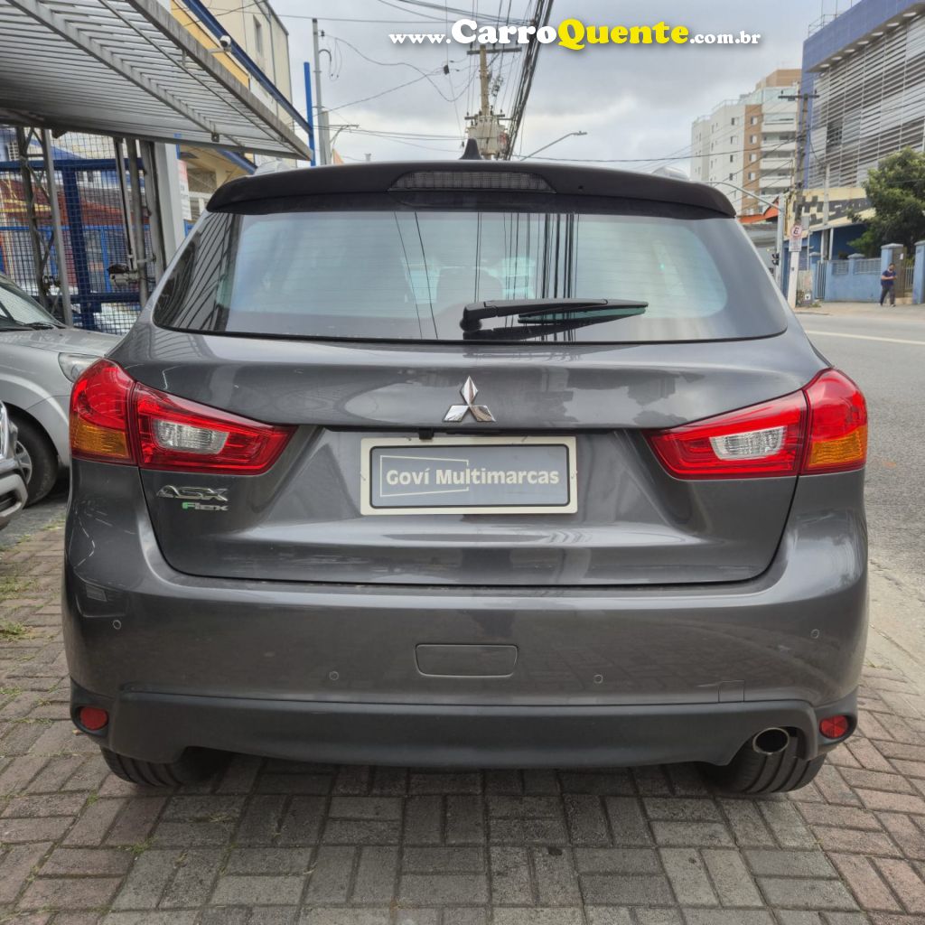 MITSUBISHI   ASX 2.0 16V 4X2 FLEX AUT.   CINZA 2018 2.0 FLEX - Loja