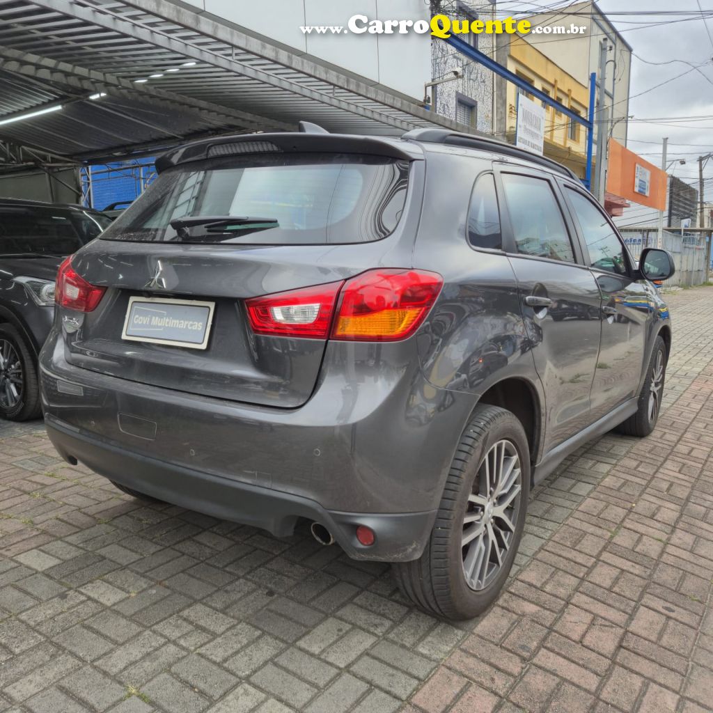 MITSUBISHI   ASX 2.0 16V 4X2 FLEX AUT.   CINZA 2018 2.0 FLEX - Loja