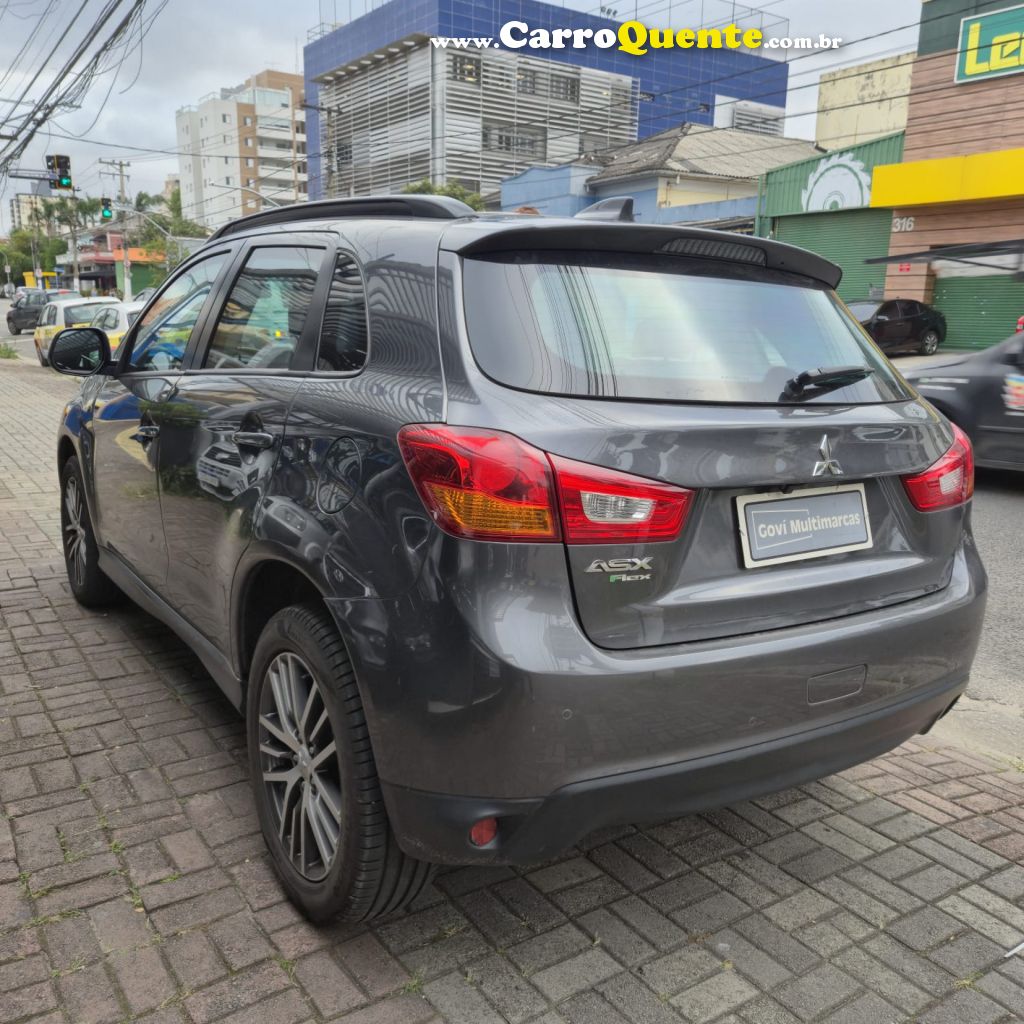 MITSUBISHI   ASX 2.0 16V 4X2 FLEX AUT.   CINZA 2018 2.0 FLEX - Loja