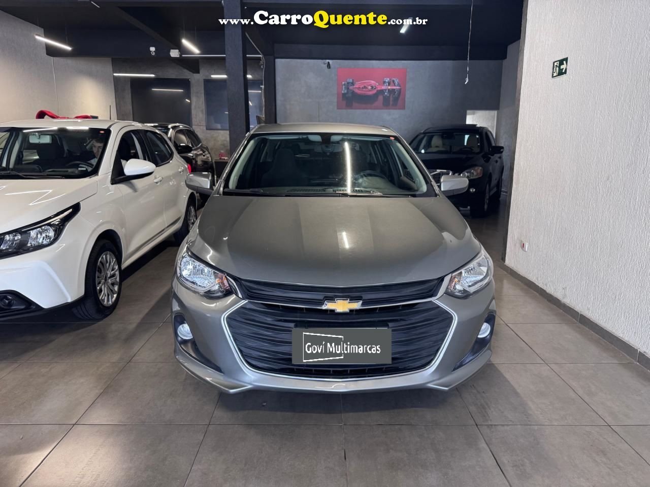 CHEVROLET   ONIX HATCH LT 1.0 8V FLEXPOWER 5P MEC.   PRATA 2025 1.0 FLEX - Loja