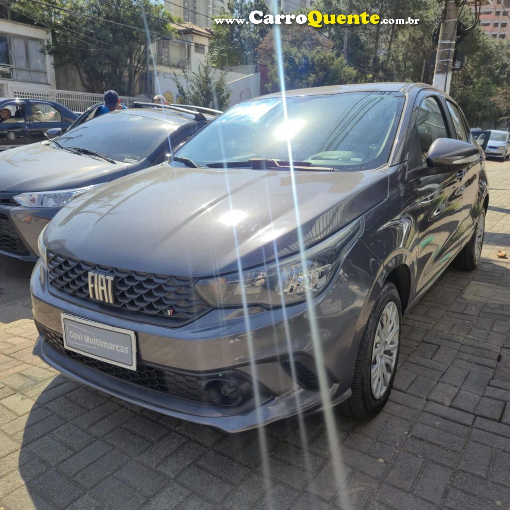 FIAT   ARGO 1.0 6V FLEX.   CINZA 2022 1.0 FLEX - Loja
