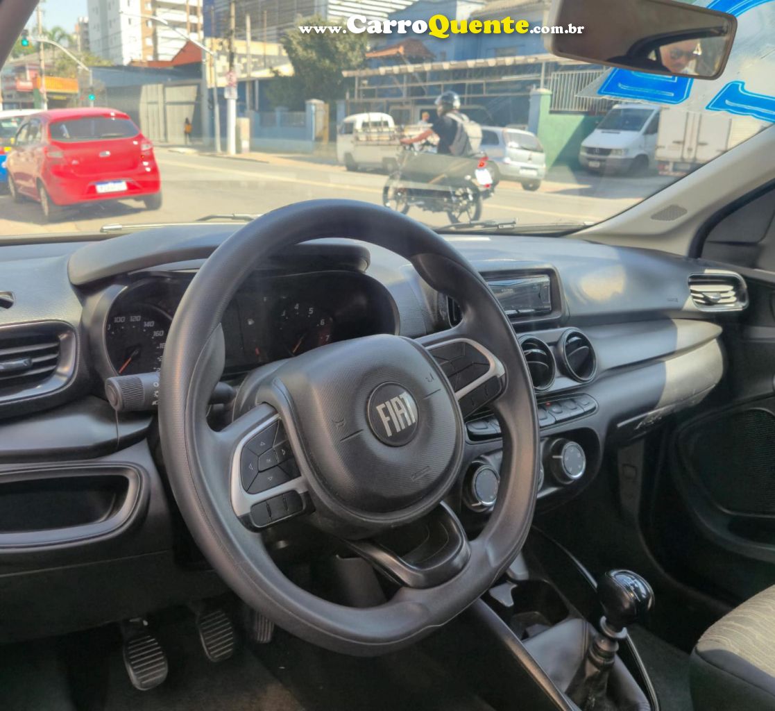 FIAT   ARGO 1.0 6V FLEX.   CINZA 2022 1.0 FLEX - Loja
