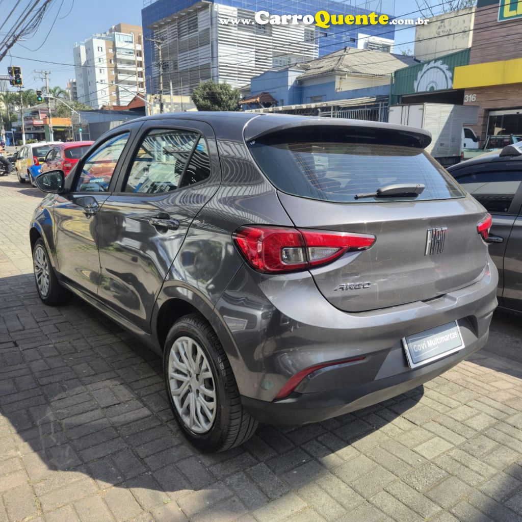 FIAT   ARGO 1.0 6V FLEX.   CINZA 2022 1.0 FLEX - Loja