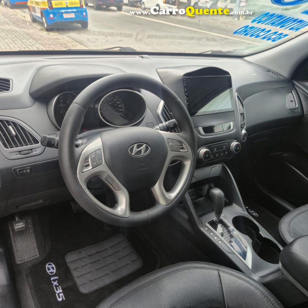 HYUNDAI   IX35 GLS 2.0 16V 2WD FLEX AUT.   PRATA 2016 2.0 FLEX - Loja