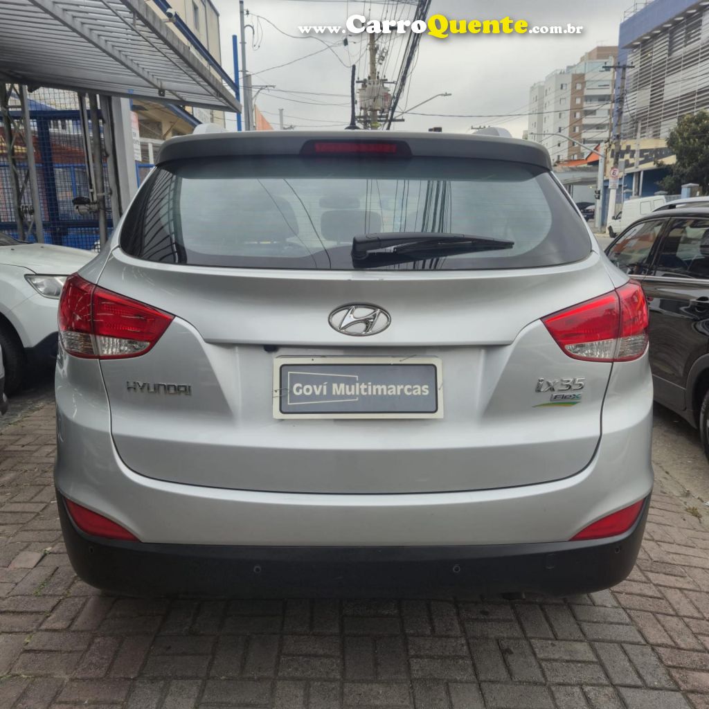HYUNDAI   IX35 GLS 2.0 16V 2WD FLEX AUT.   PRATA 2016 2.0 FLEX - Loja