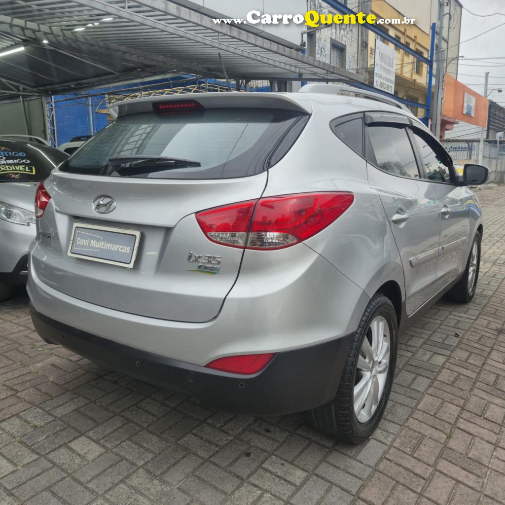HYUNDAI   IX35 GLS 2.0 16V 2WD FLEX AUT.   PRATA 2016 2.0 FLEX - Loja